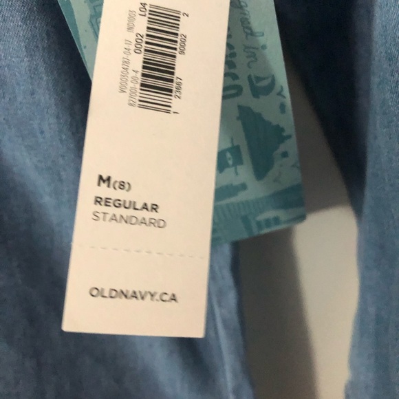 Old Navy Denim Boyfriend Shirt - Picture 5 of 5